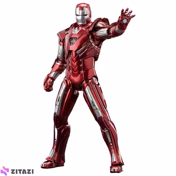 اکشن فیگور ZD Toys مدل Iron Man 3 MK33 ارتفاع 20 سانتی متر