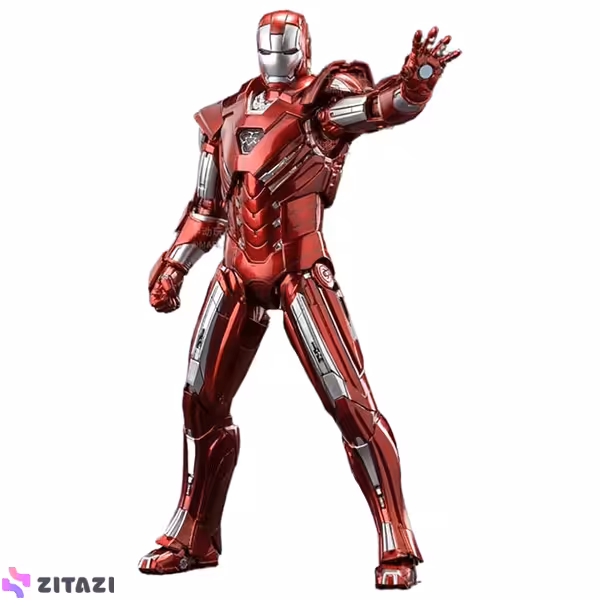 اکشن فیگور ZD Toys مدل Iron Man 3 MK33 ارتفاع 20 سانتی متر