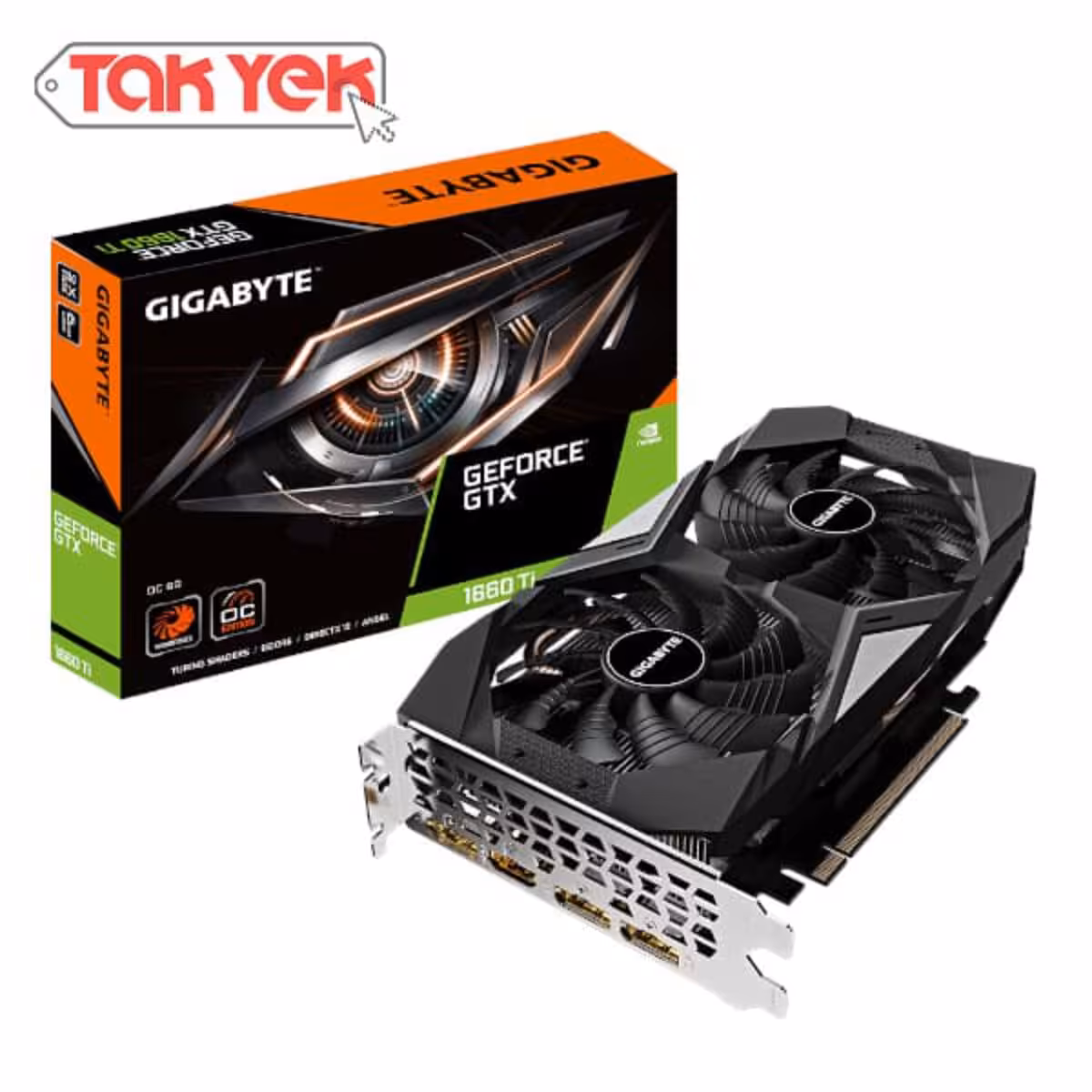 کارت گرافیک گیگابایت Gigabyte GTX 1660 Ti GDDR6 6GB