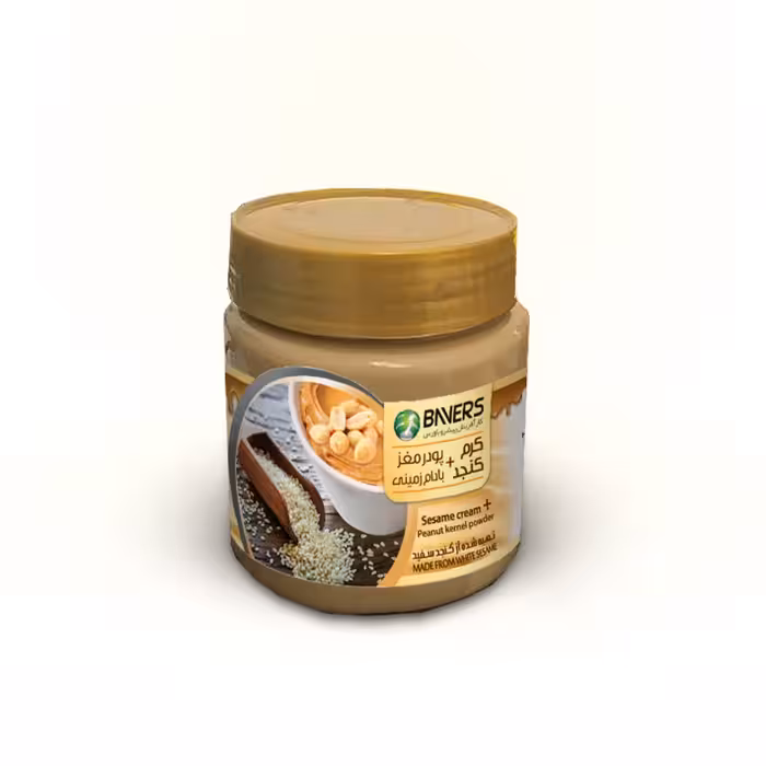 کرم بادام زمینی 285 گرمی باورس