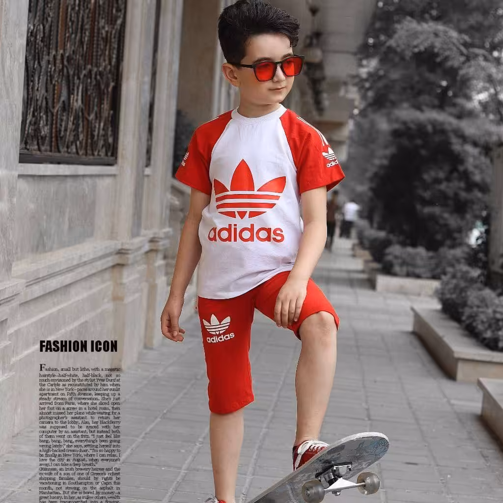 تیشرت شلوارک پسرانه adidas 