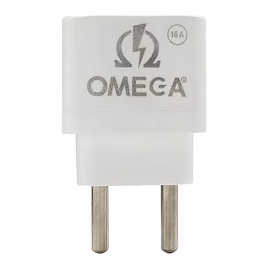 قیمت و خرید تبدیل 3 به 2 برق 16 آمپر امگا | یاس ارتباط