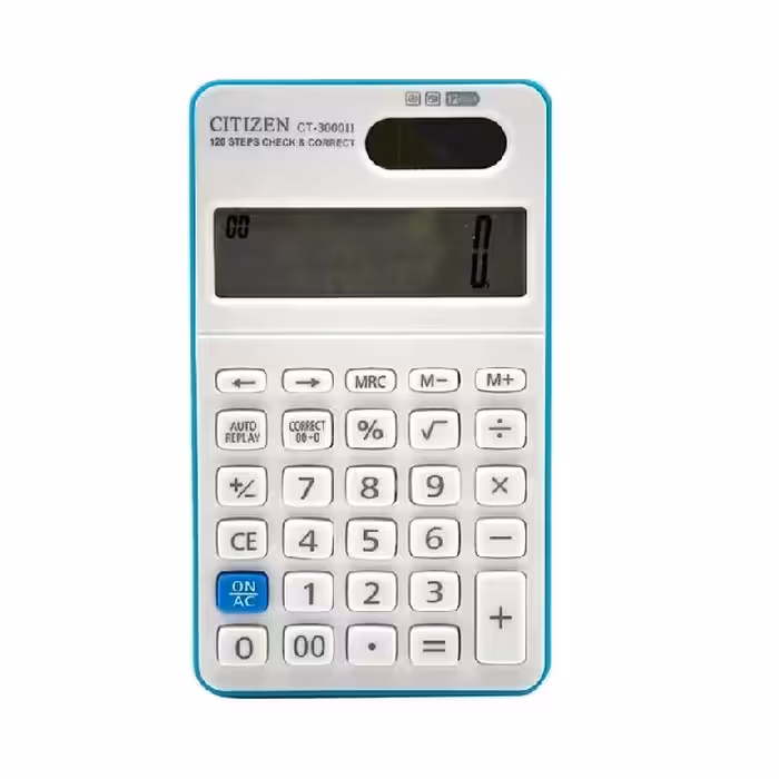 ماشین حساب سیتیزن مدل CT-3000
