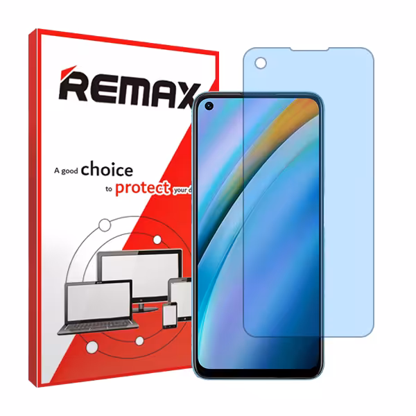 گلس اوپو K10 مدل هیدروژلی آنتی بلو برند ریمکس کد S