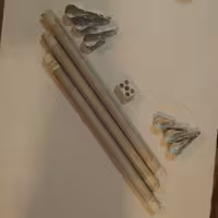 پک سه تایی المنت هیتر 25 سانتی با پایه المنت و ترمینال 