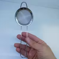 صافی چای استیل دسته دار کوچک