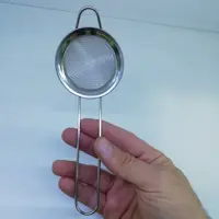 صافی چای استیل دسته دار کوچک