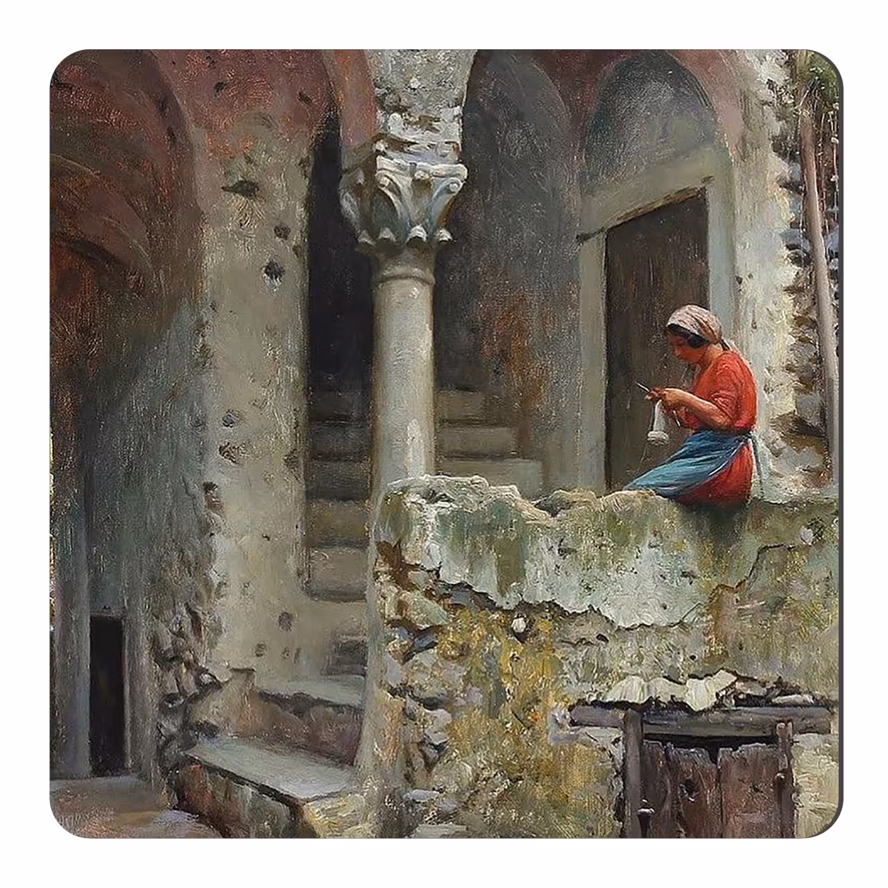 مگنت طرح نقاشی کلاسیک کد KN184