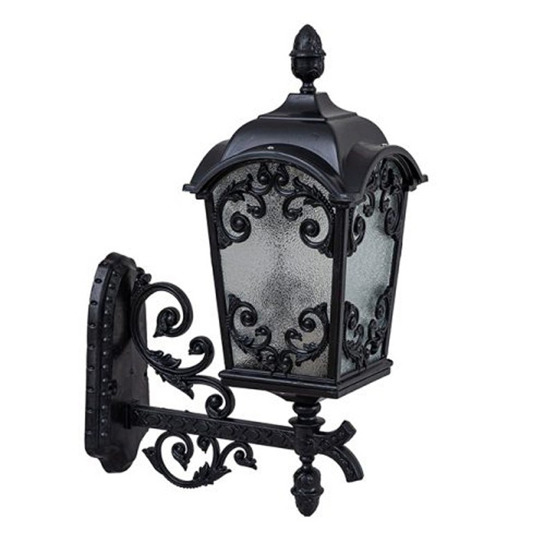 چراغ حیاطی مدل کدflo300 دیواری مشکی