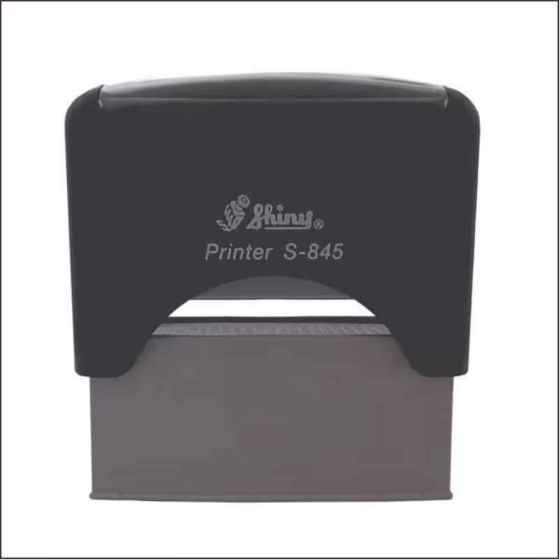 مهر اتوماتیک شاینی اس845 ابعاد پرینت 25در70 میلیمتر