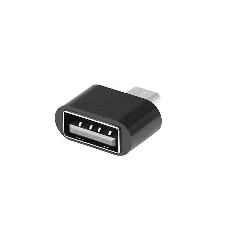 تبدیل USB به USB-C مدل OTG PLUS USB مشکی