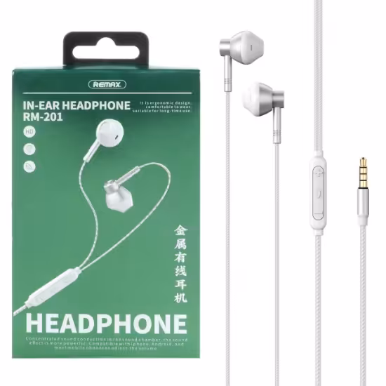 هندزفری با سیم ریمکس مدل RM-201