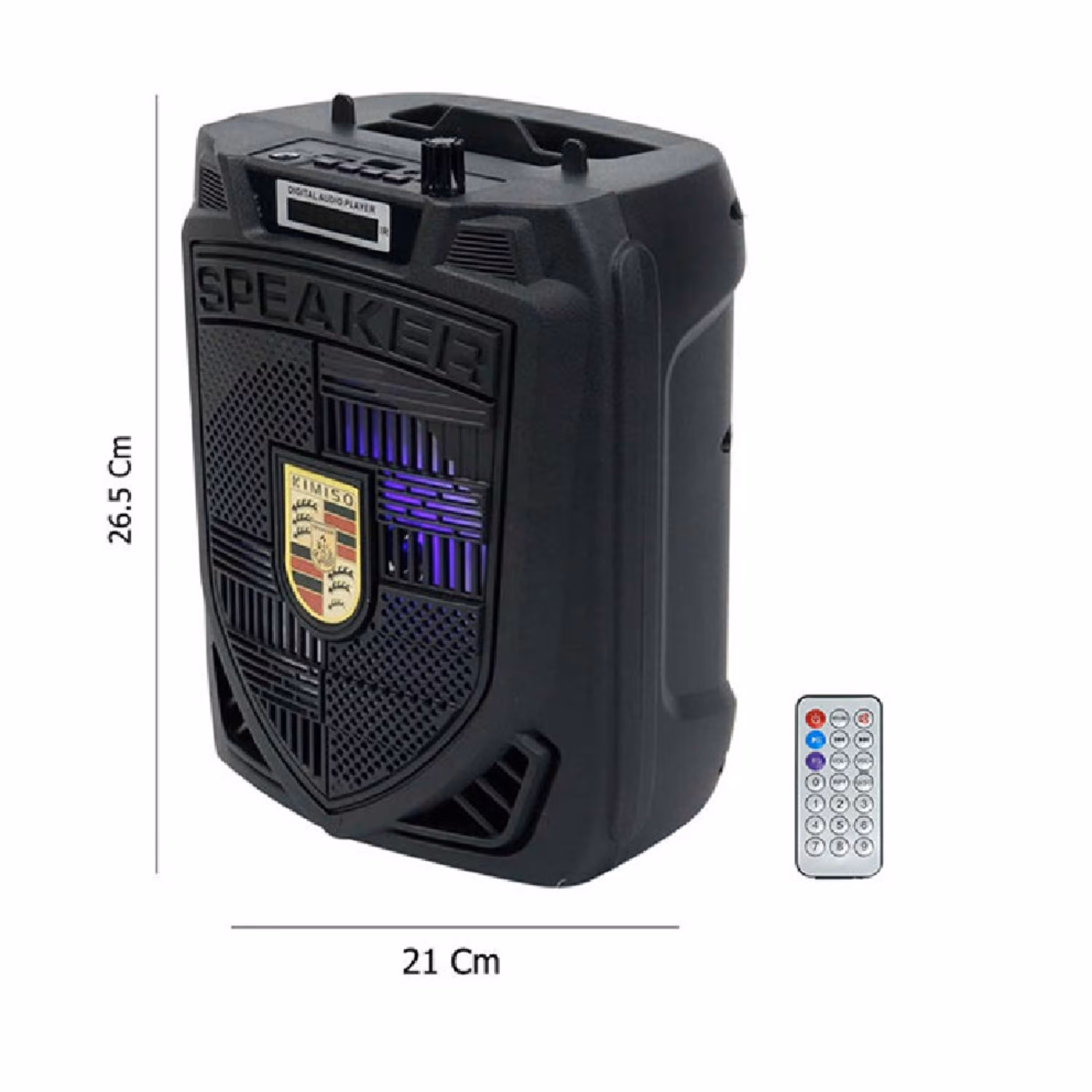 اسپیکر بلوتوثی قابل حمل کیمیسو مدل QS-616