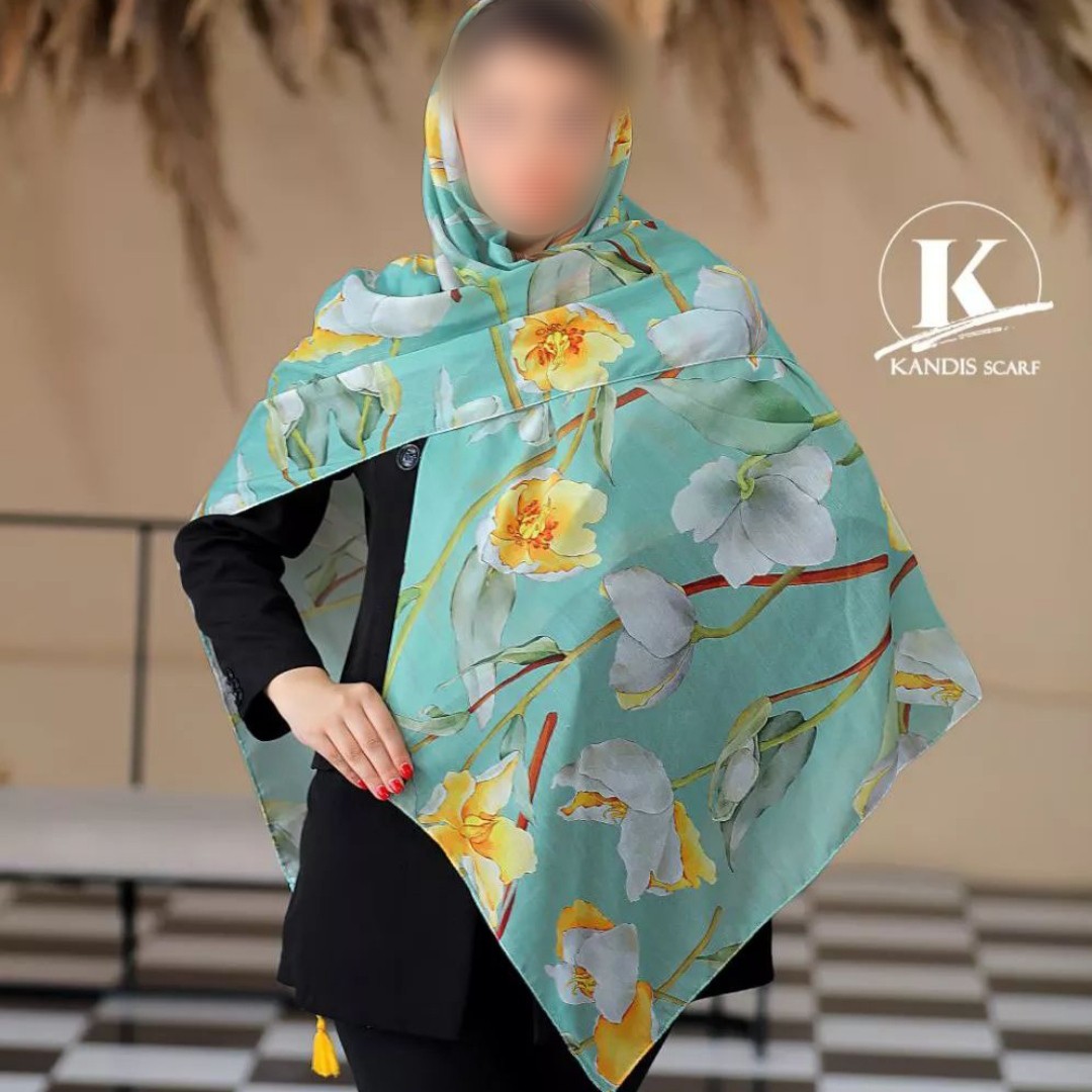 روسری نخ اسپان خنک زیبا