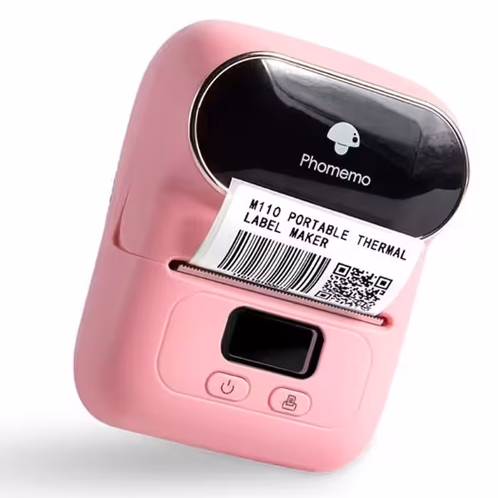 مینی پرینتر لیبل زن.پک 4 عددی