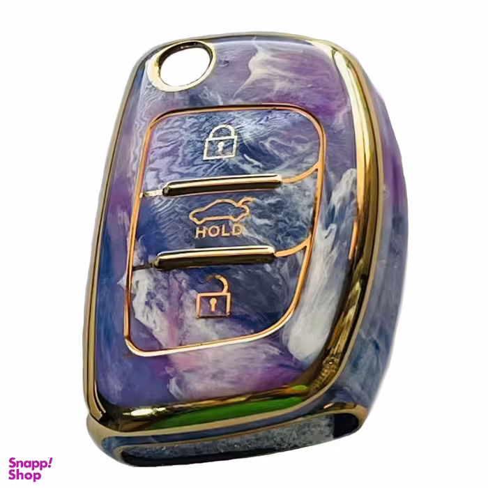 قاب ریموت و سوئیچ خودرو وارون مدل K-521 مناسب برای هیوندای النترا