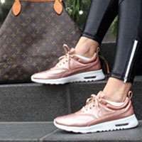 کفش کتانی رانینگ نایک ایرمکس تیا  Nike air max thea premium carbon 683282-023