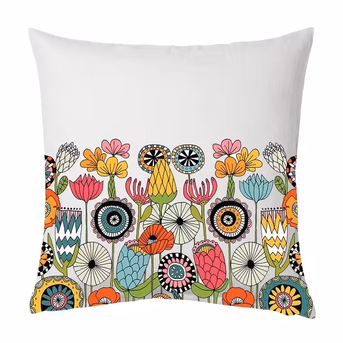 کاور کوسن کراس‌ماه طرح گلرنگ سایز 40 در 40 کد C2173(تمام طرح‌های غرفه تخفیف تابستانه دارند)