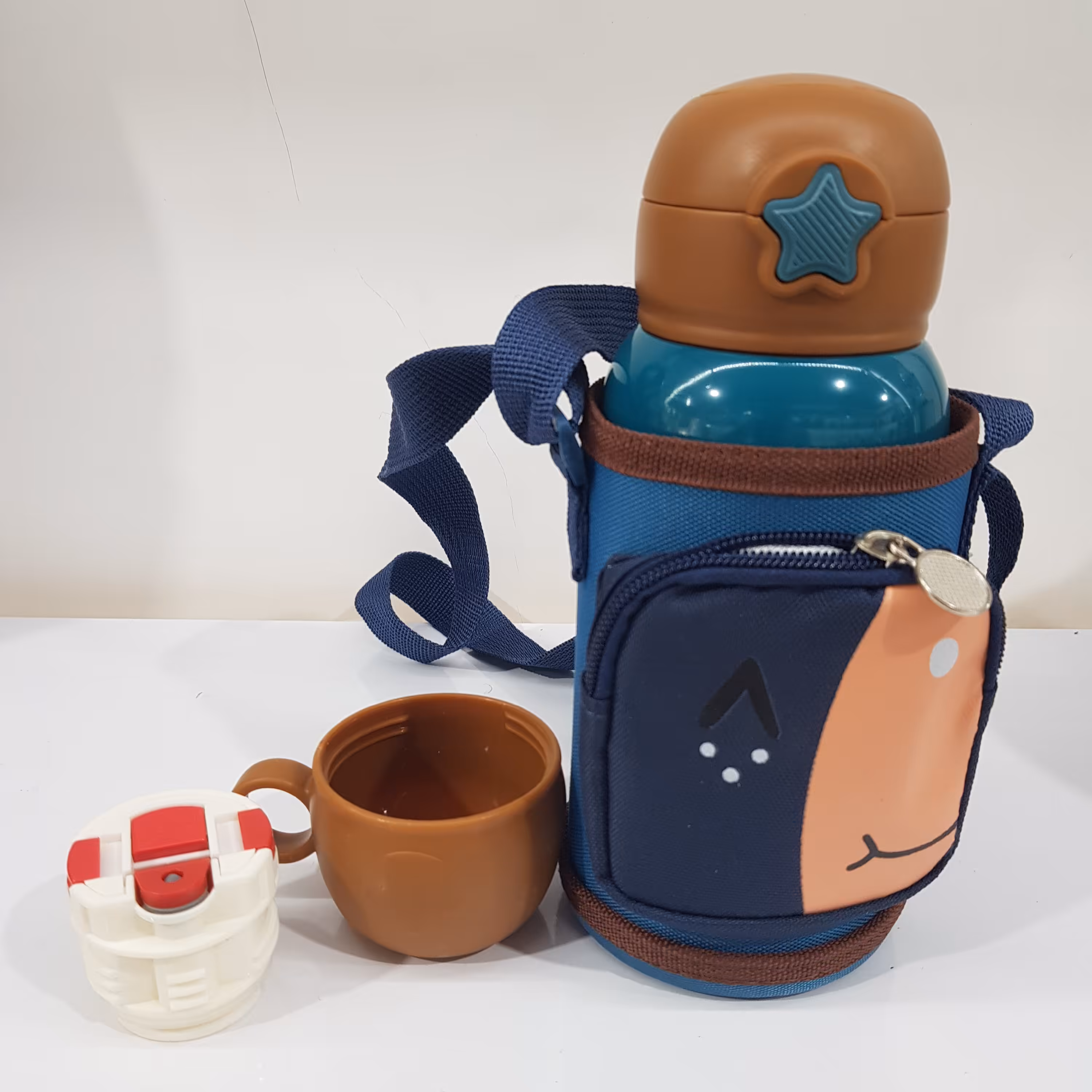 قمقمه استیل 550 میل سرد و گرم 