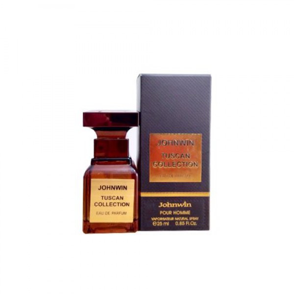 ادکلن جانوین توسکان کالکشن JOHNWIN TUSCAN COLLECTION رایحه تام فورد توسکان لدر 25 میل