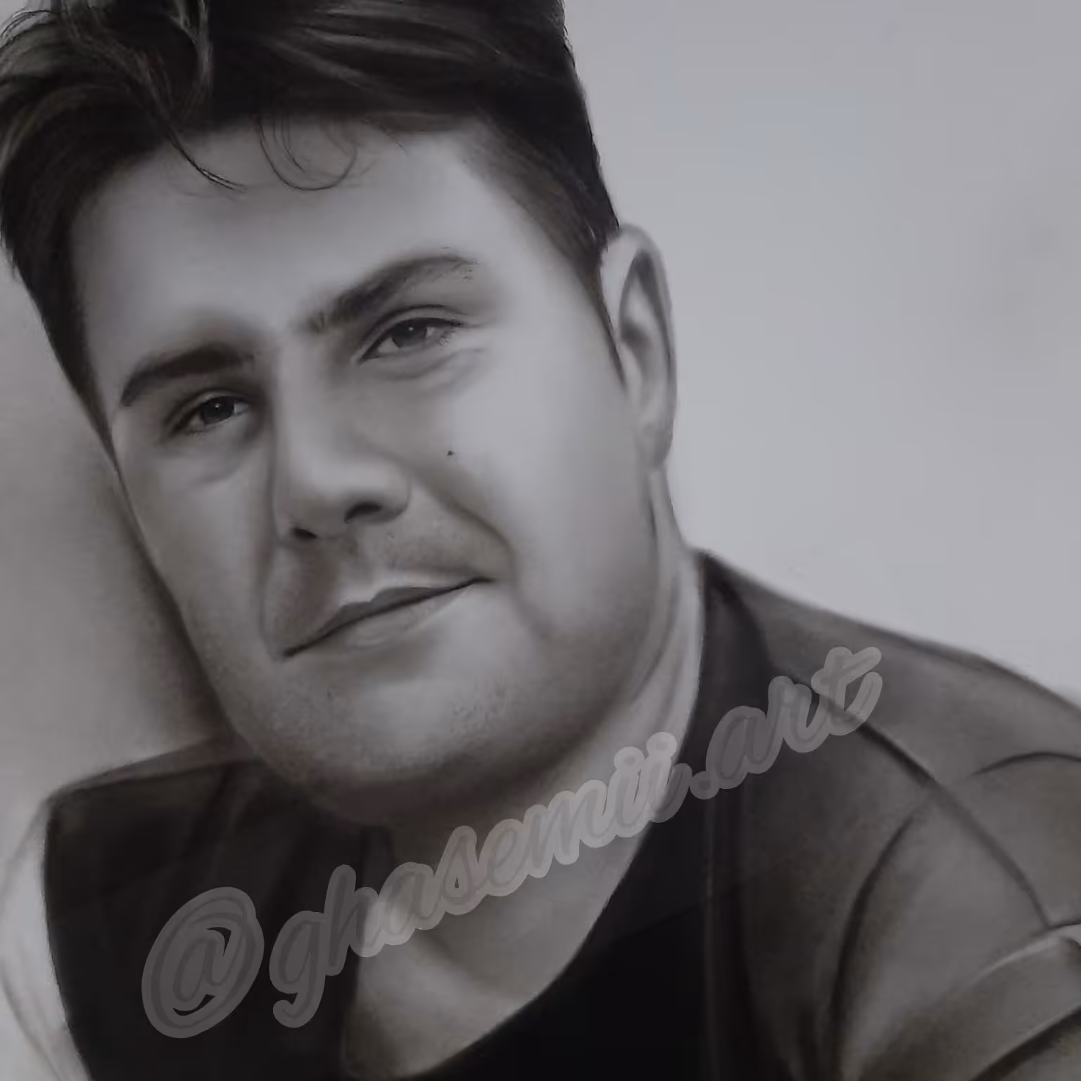 پرتره سیاه قلم