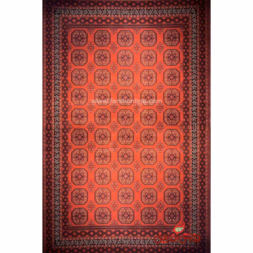 فرش ماشینی شاهکار صفویه 4500 قرمز