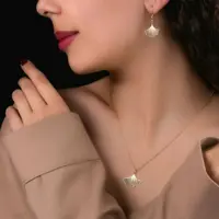نیم ست ظریف طلا