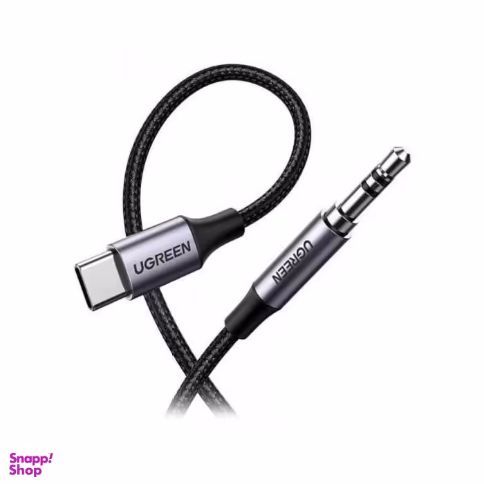 کابل تبدیل Type C به جک 3.5 میلی متری یوگرین (Ugreen) مدل AV143