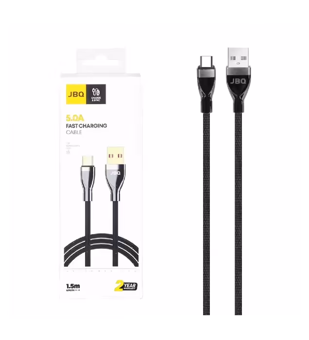کابل شارژ 1.5 متری فست جی بی کیو Type-C مدل CA-502