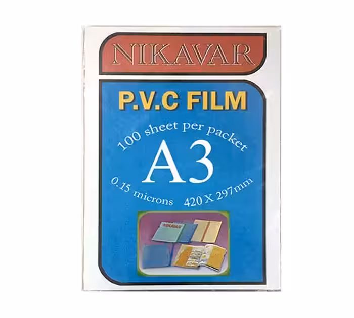 طلق A3 ضخامت 0.15 میکرون بسته 100 عددی