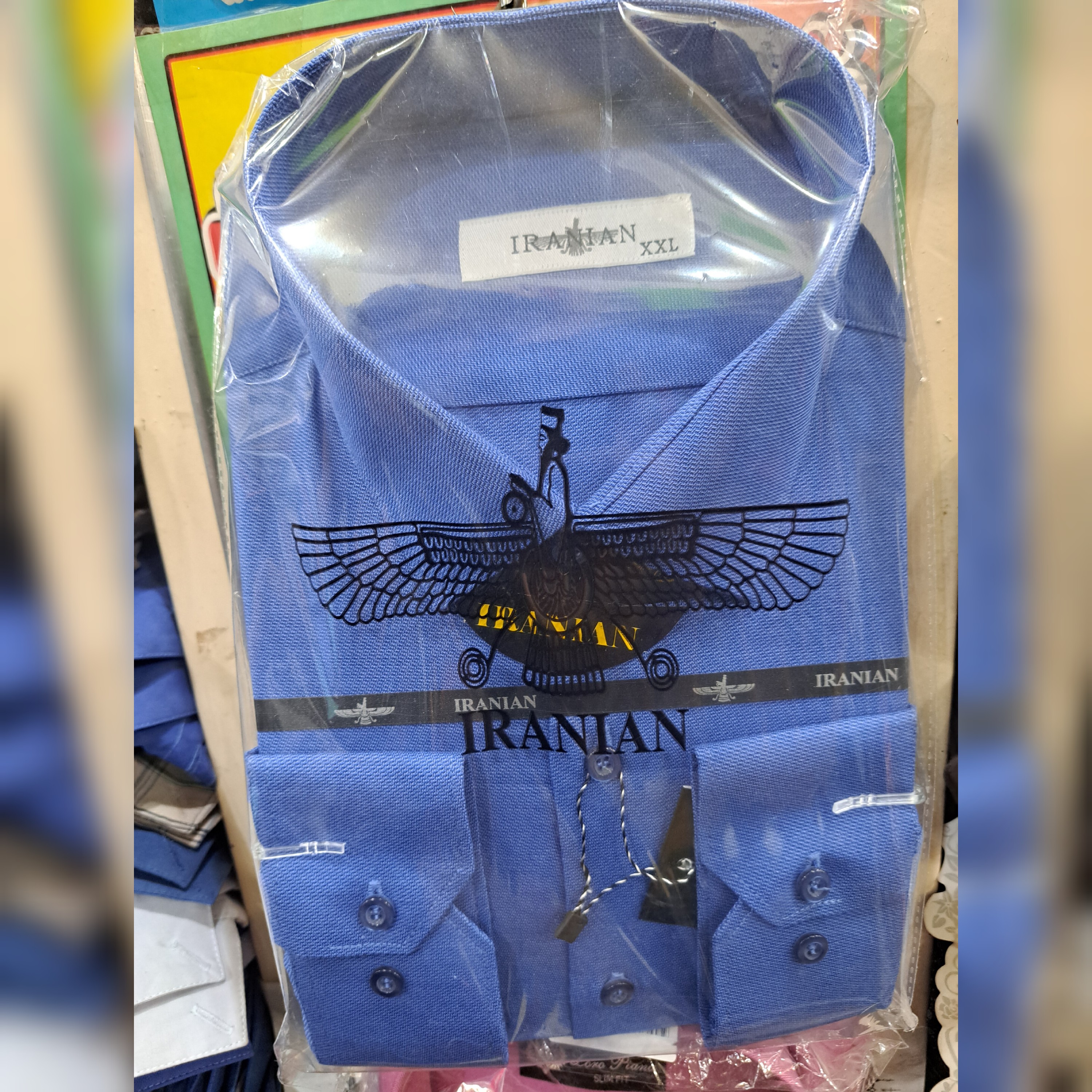 پیراهن جعبه ای مردانه کلاسیک، سایز بندی M.L.XL.XXL