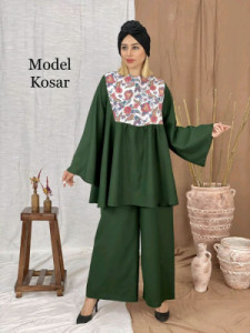 ست شومیز شلوار مدل کوثر