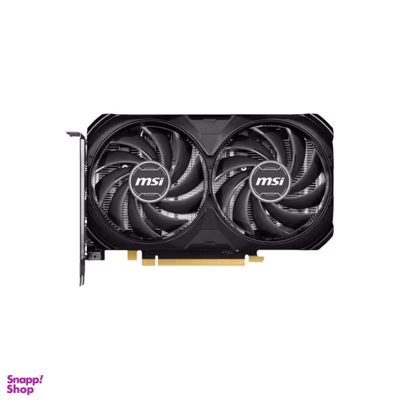 کارت گرافیک ام اس آی مدل GeForce RTX 4060 Ti VENTUS 2X BLACK 16G OC ظرفیت 16 گیگابایت