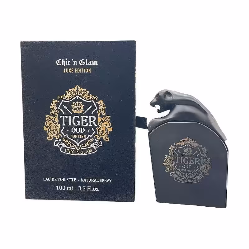 ادوپرفیوم مردانه مدل TIGER OUD چیکن گلام 100 میل