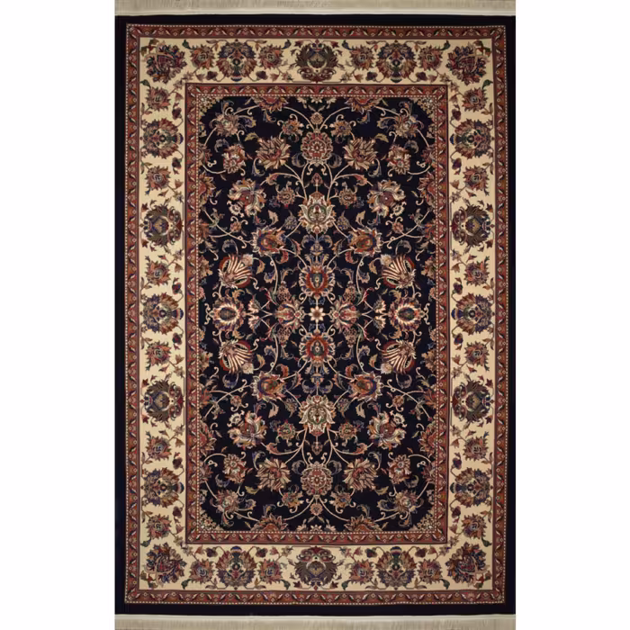 گبه ماشینی افرند زمینه سرمه ای کد 728 (شش متری)