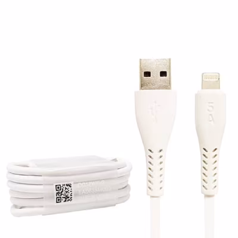 کابل شارژ آیفون 5 آمپر  ساخت ویتنام