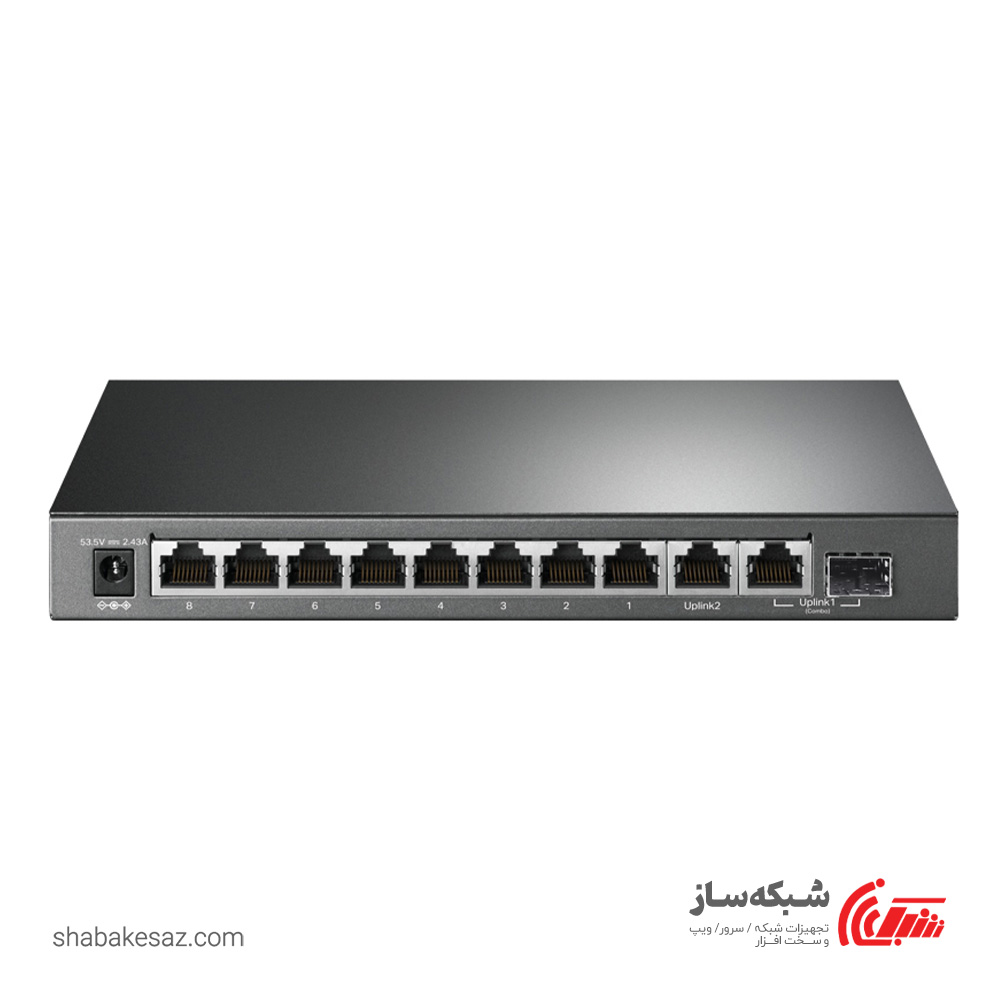 قیمت و خرید سوئیچ شبکه PoE گیگابیت تی پی لینک Tp-Link TL-SG1210Mp - شبکه ساز