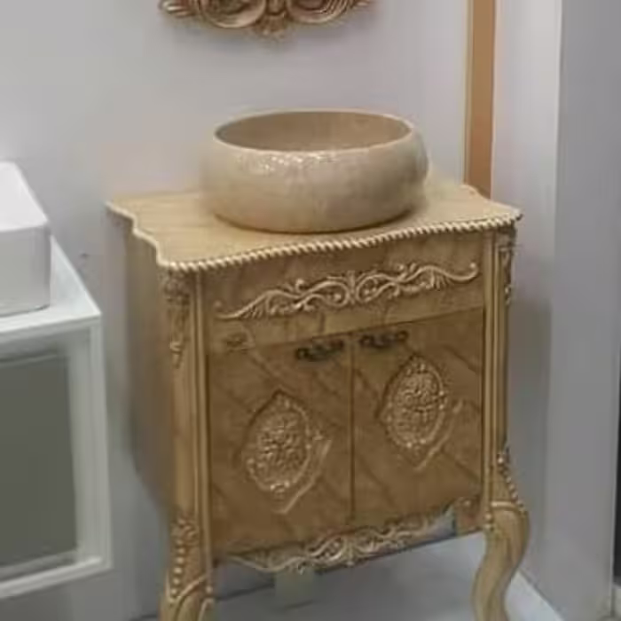 روشویی کابینتی مدل سورن ابعاد 40 در 60 ورق ضد آب و ضد بخار دارای گارانتی ارسال به سراسر ایران
