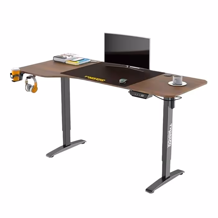 میز گیمینگ تویستد مایندز Twisted Minds T Shaped Electric-Height Adjustable Left