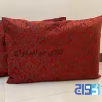 روبالشتی مخمل طرح سنتی پارچه سوما (گارانتی 7 روزه )