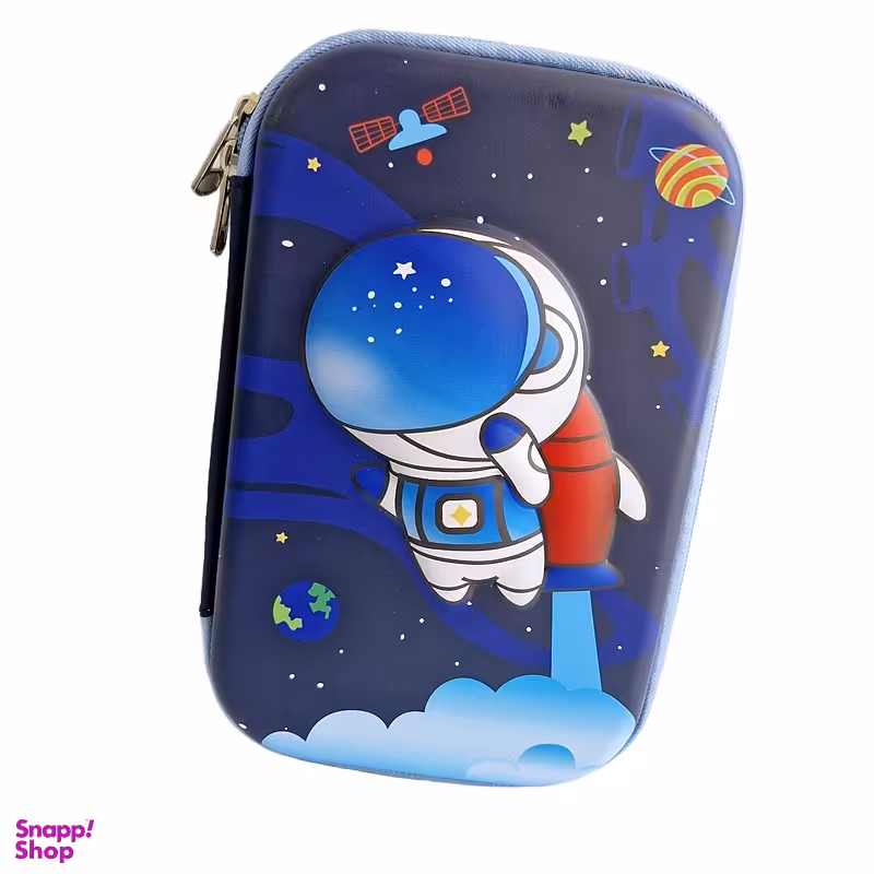 جامدادی طرح آدم فضایی با موشک برجسته کد bt8