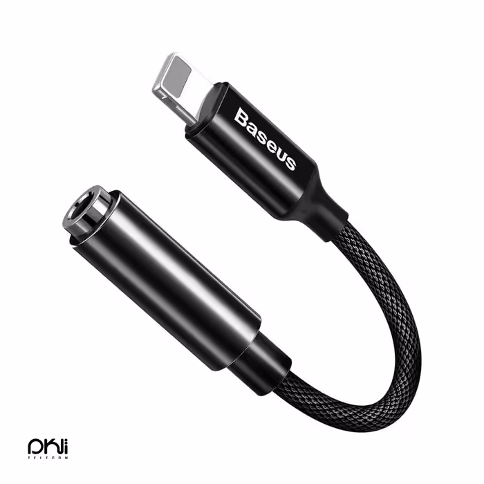 قیمت و خرید مبدل لایتنینگ به صدا بیسوس Baseus lightning to 3.5mm - تلکام