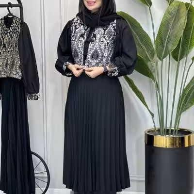 سه تیکه ژیله پیراهن کمربند