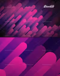 وکتور پس زمینه مدرن صورتی | گرافیک با طعم تربچه