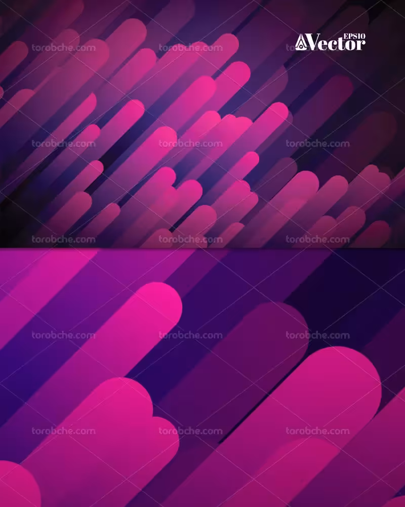 وکتور پس زمینه مدرن صورتی | گرافیک با طعم تربچه