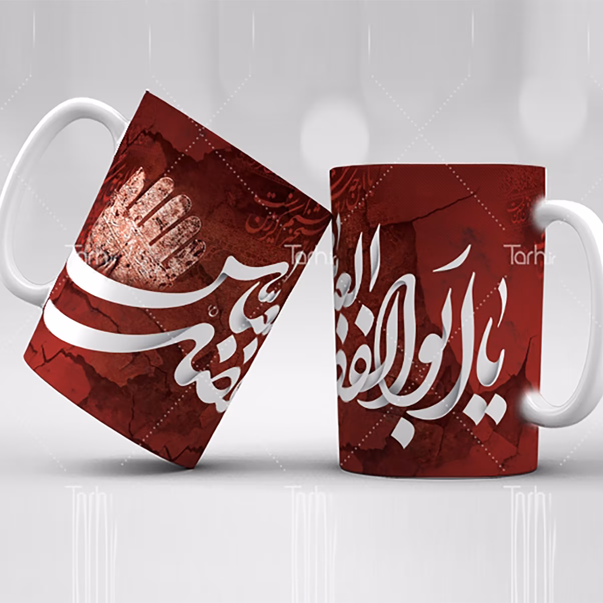 ماگ طرح نام  امام حسین (ع) و موضوعات مرتبط همرا ه با ارسال رایگان 18