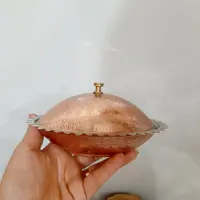 قندان بیضی مسی نانوشده