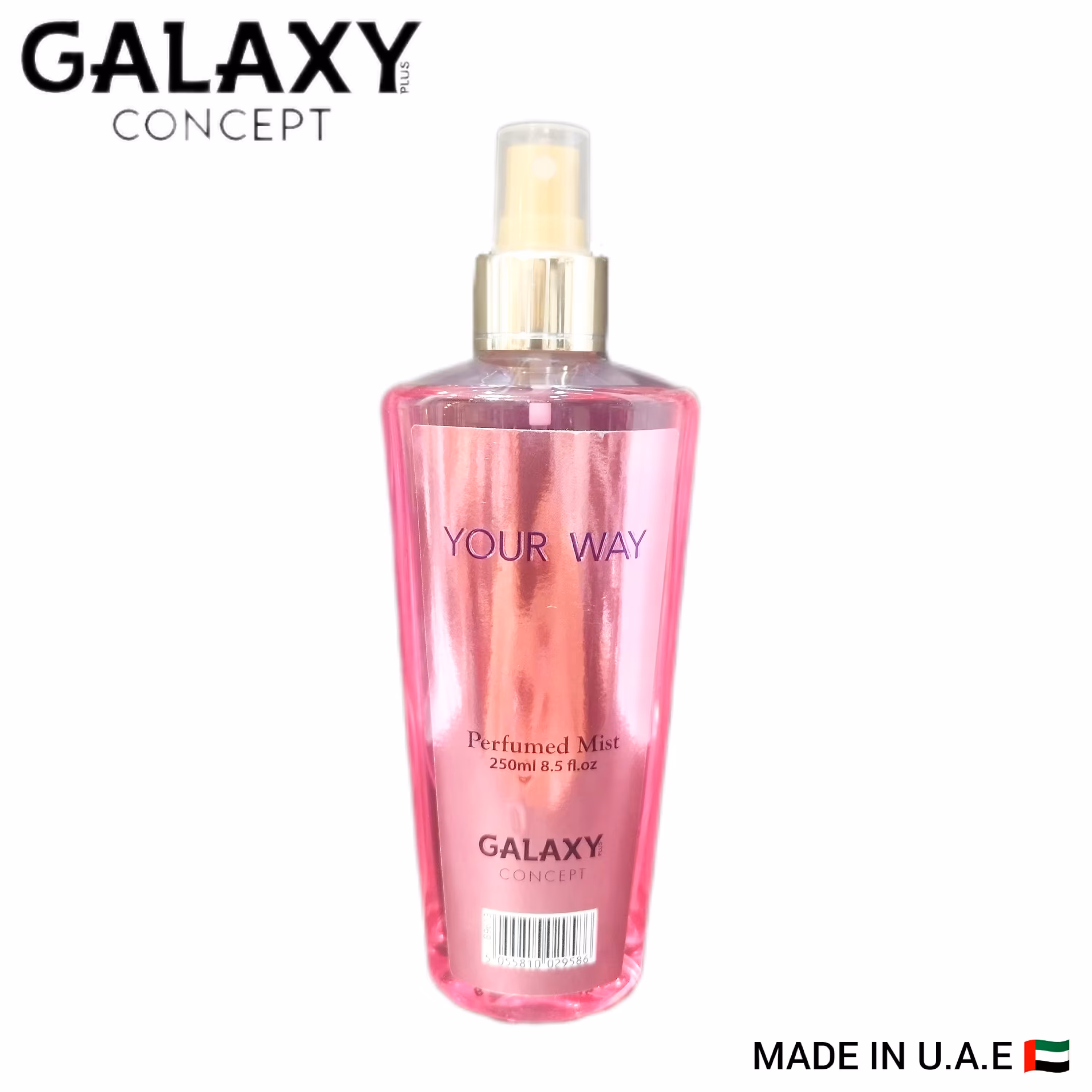 بادی اسپلش زنانه یور وی گلکسی اماراتی حجم 250 میل
Galaxy Body splash