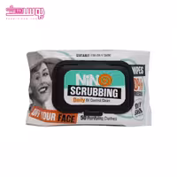 دستمال مرطوب لایه بردار پوست چرب نینو 50 عددی