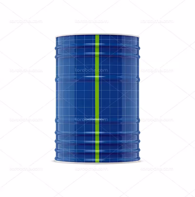 موکاپ قوطی شیر خشک PSD | گرافیک با طعم تربچه